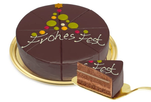 Konditoren-Kaffeehaustorte Frohes Fest - 17,29€/Stück