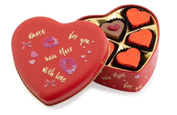 Herzdose „With love for you“ - 5,24€/Stück