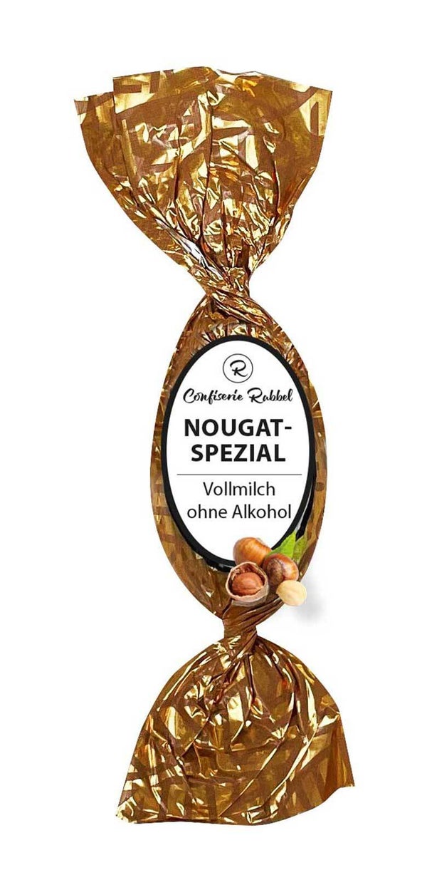 Pralineneier gewickelt Nougat Spezial  - 0,74 €/Stück