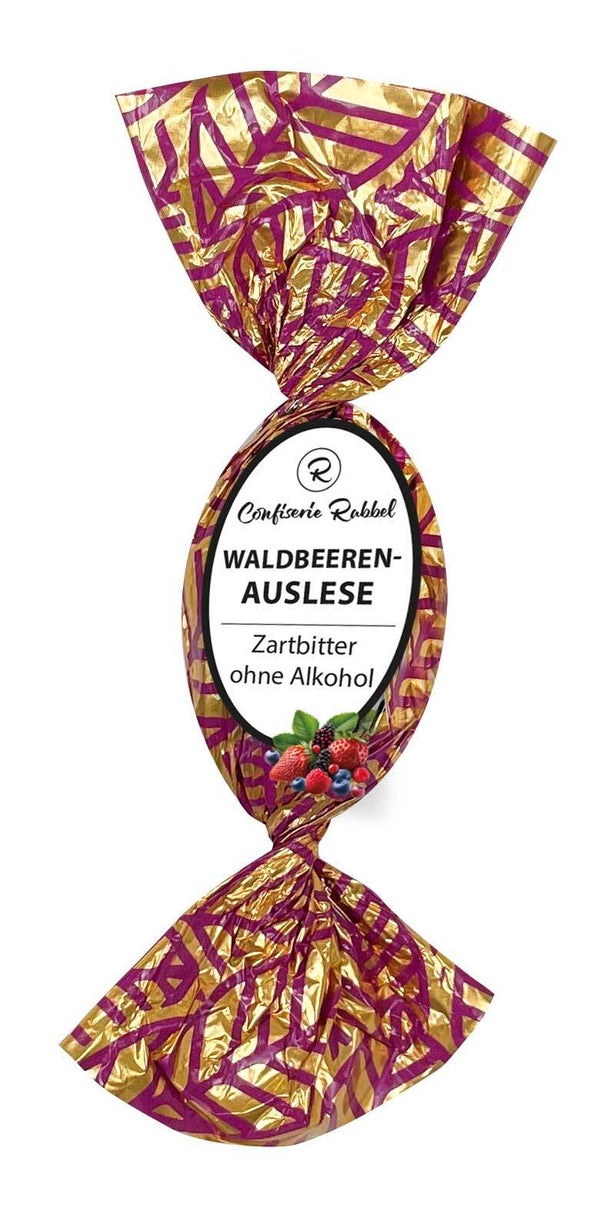 Pralineneier gewickelt Waldbeerenauslese - 0,74 €/Stück