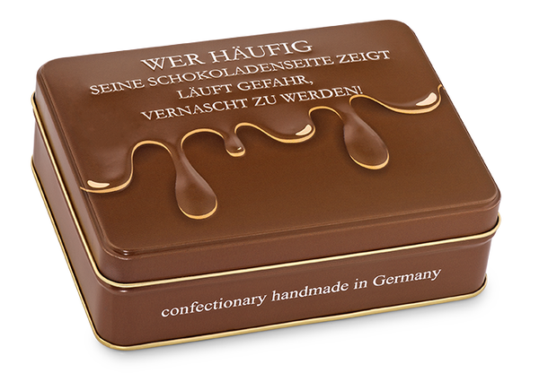 Präsentdose Schokoladenseite- 5,63€/Stück