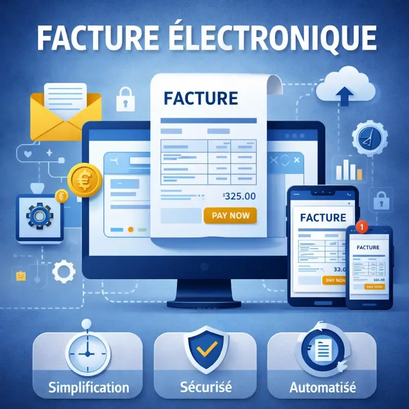 Facture électronique pour entreprises : solution de dématérialisation, automatisation comptable et optimisation de la gestion administrative