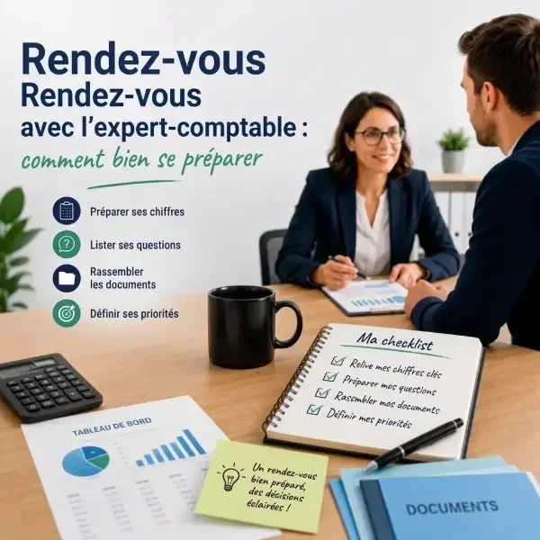 Rendez-vous avec l'expert-comptable : comment bien se préparer en 2026