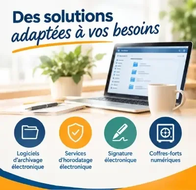 Les quatre solutions pour horodater un document : logiciels d'archivage électronique, services d'horodatage, signature électronique, coffres-forts numériques