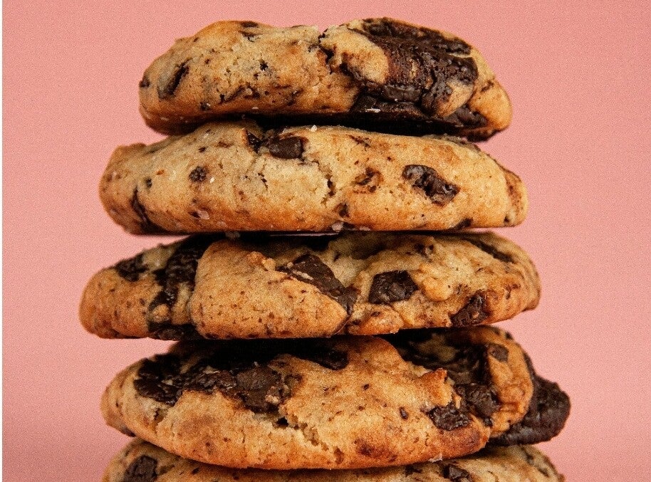 Galleta con trocitos de chocolate milka