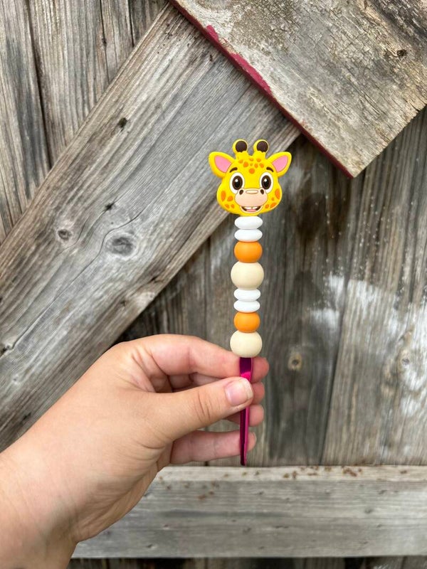 Giraffe crochet hook