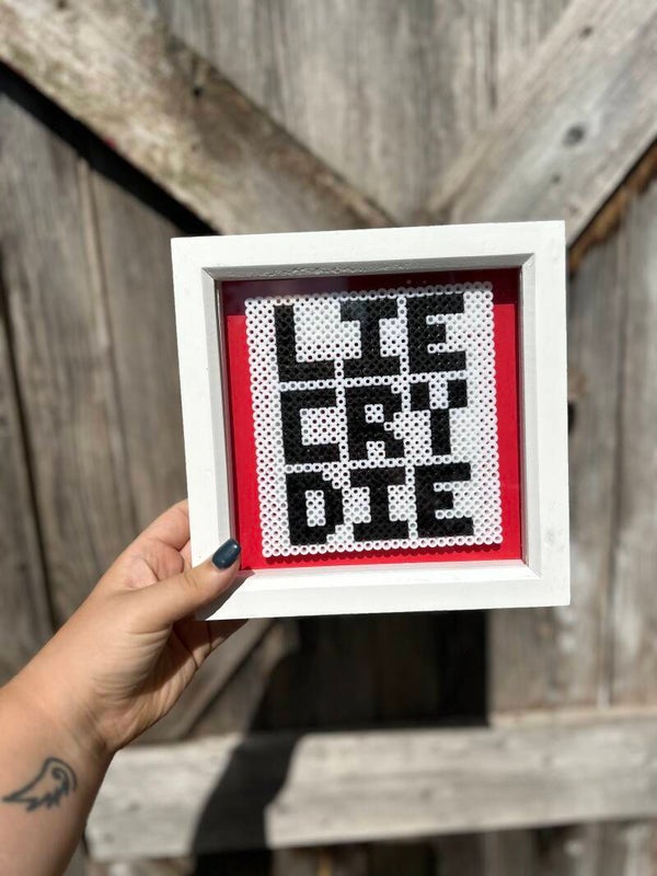 Lie, cry, die