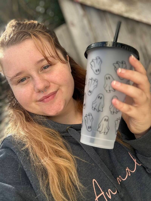 Ghost tumbler 24oz