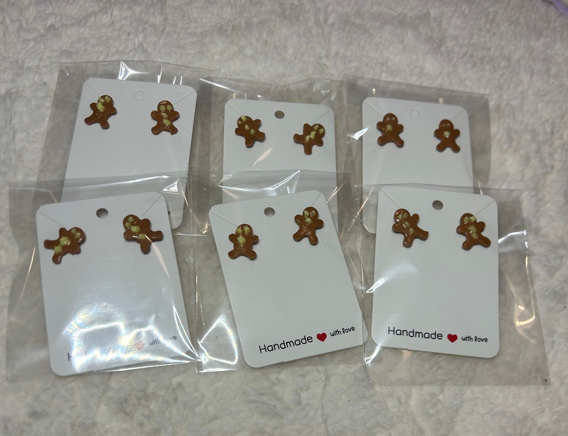 Glow in the dark gingerbread men