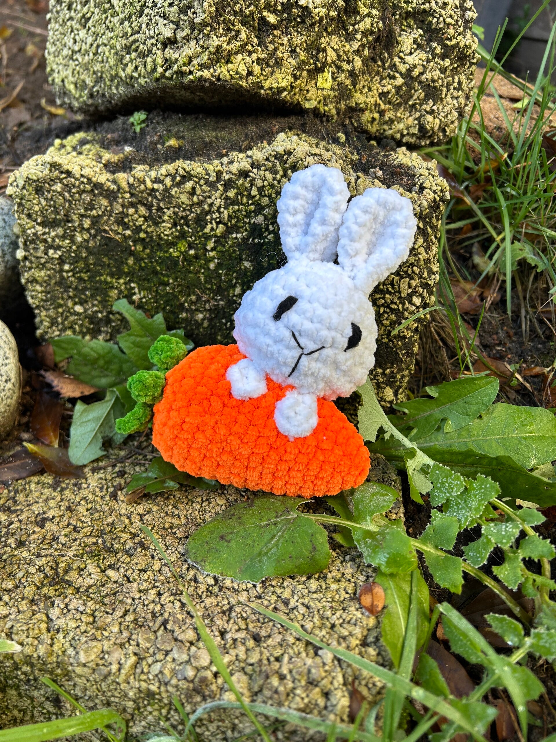 Carrot bunny  plushie