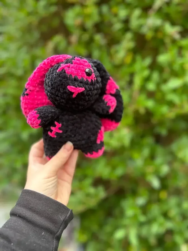 zombie bunny plushie