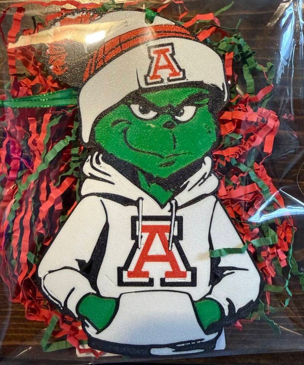 Grinch Alder Ornament