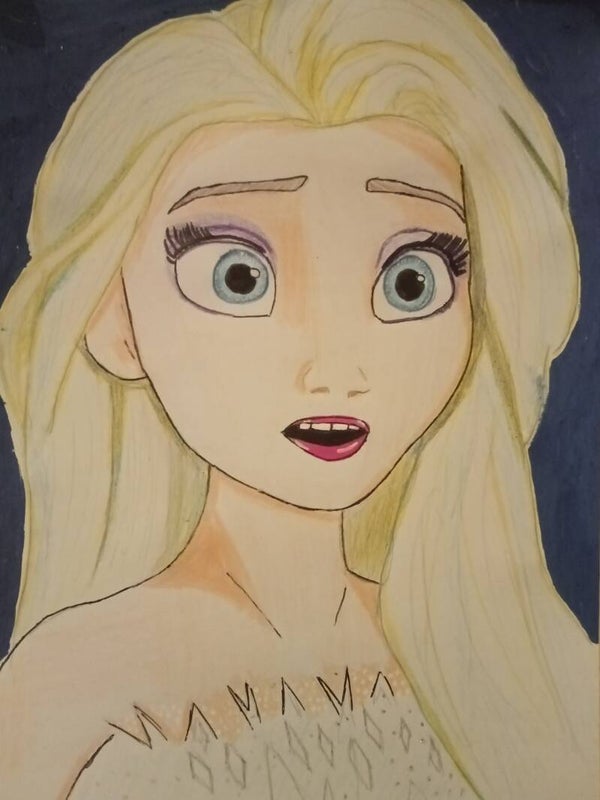 Dessin Disney elsa