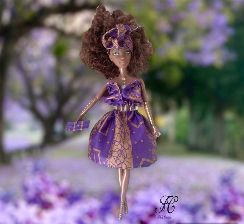 Poupée africaine chic