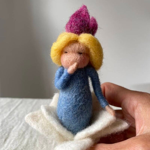 Prinsesje in lotusbloem