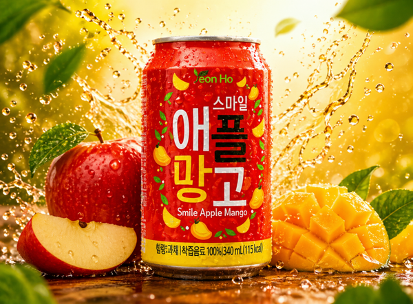 Korean Smile Apple Mango 340ml