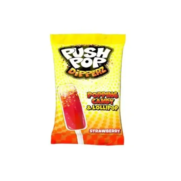 Bazooka Push Pop Dipperz Popping Candy & Klubba