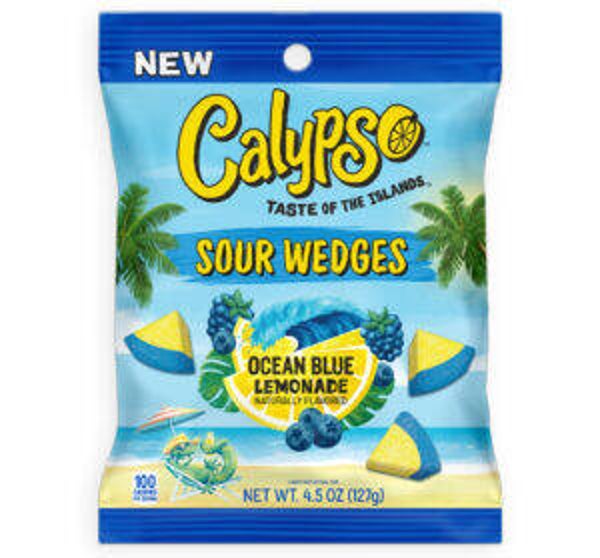 CALYPSO SOUR WEDGES OCEAN BLUE