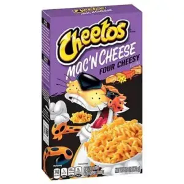 CHEETOS MAC AND CHEESE BOX FOUR CHEESY