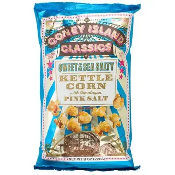 Coney Island Classics Söt Salt Kettle Popcorn Rosa Salt 8 oz