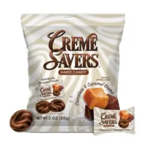 CREME SAVERS CHOC & CARAMEL CREME