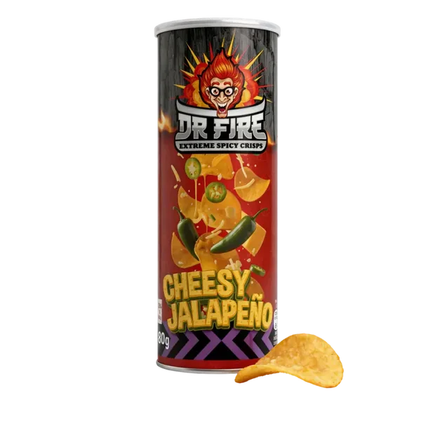 DR. FIRE CRISPS CHEESY JALAPEÑO
