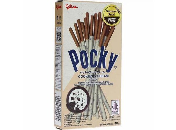 Glico Pocky Cookies & Cream Flavour
