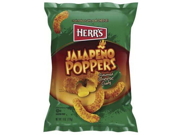 Herr's Jalapeno Poppers Cheese Curl