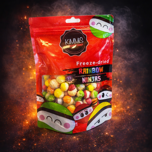 Rainbow Ninjas – Frysetørket Skittles