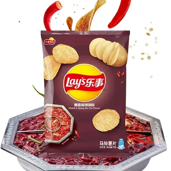 Lay’s Asia Numb & Spicy Hot Po