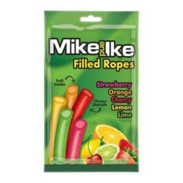 MIKE AND IKE LICORICE ROPES