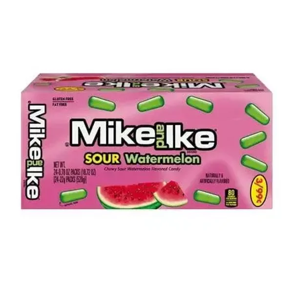 Mike och Ike sur vattenmelon