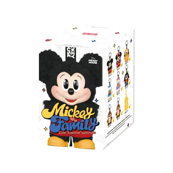 Mickey Family Cute Together Series Plush Pendant Blindbox