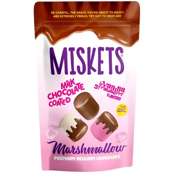 MISKETS MILK CHOCOLATE COVERED MARSHMALLOW
