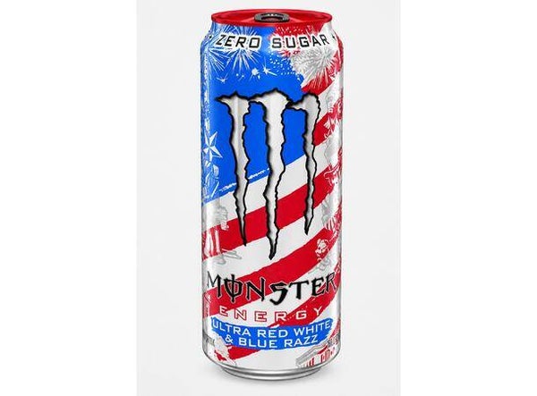 Monster Energy Ultra Red White & Blue
