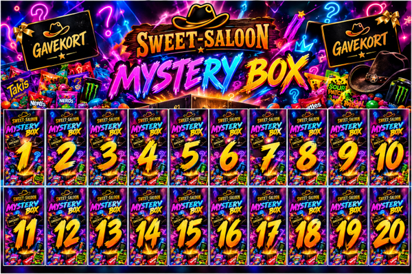 Mysterybox med gavekort