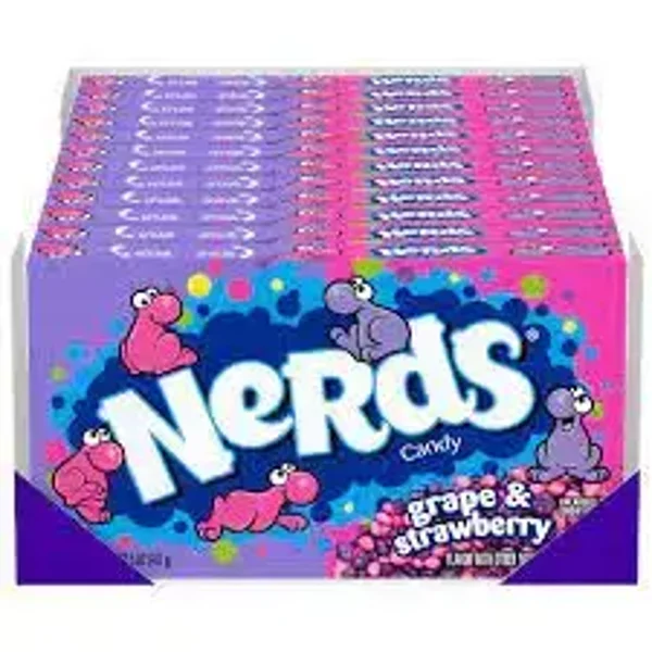 Nerds Candy Druva och Jordgubbe