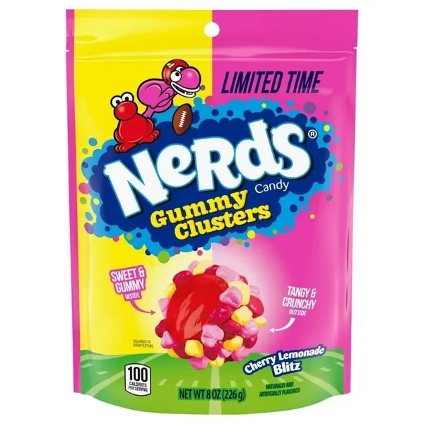 Nerds Cherry Lemonade Blitz Gummy Clusters