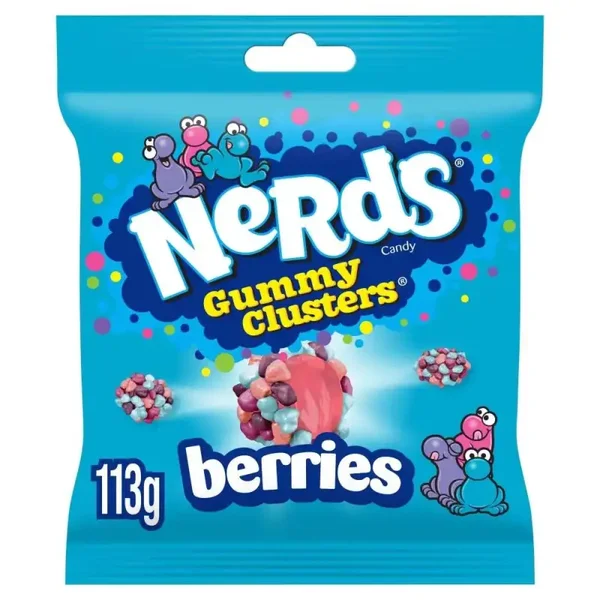 NERDS GUMMY CLUSTERS BERRIES BAG