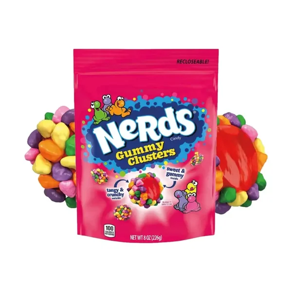 NERDS GUMMY CLUSTERS RAINBOW DOY PACK