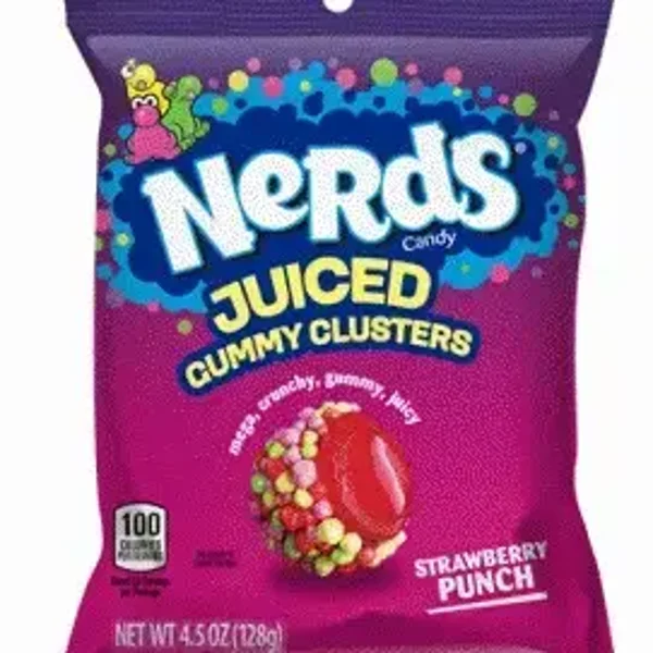 Nerds JUICED Gummy Clusters Strawberry Punch