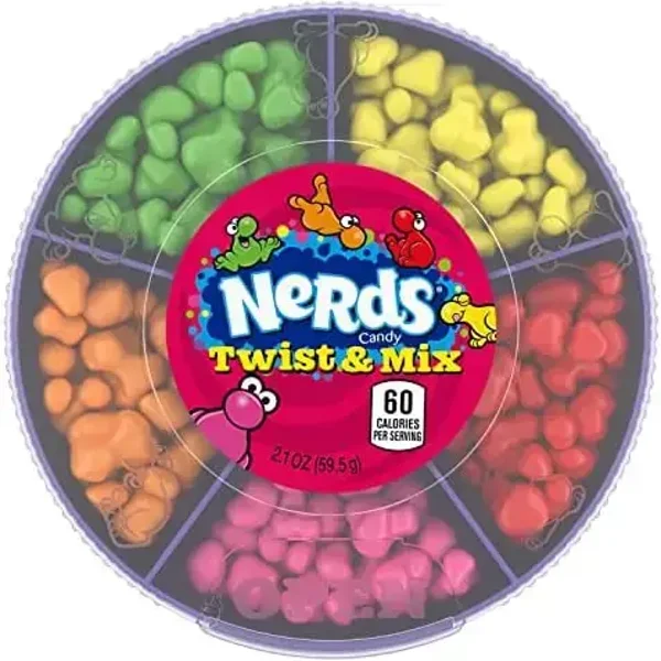 Nerds Twist & Mix 6 st 60 g