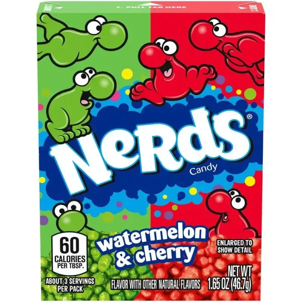 NERDS WATERMELON/CHERRY