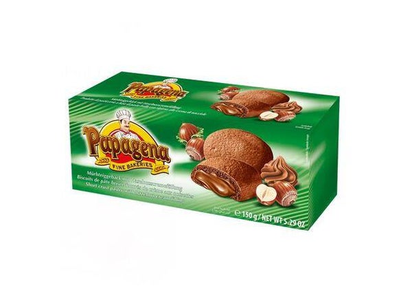 Papagena Biscuits with Hazelnut Filling