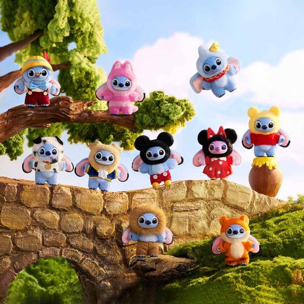 Stitch Adventure Series Vinyl Plush Pendant