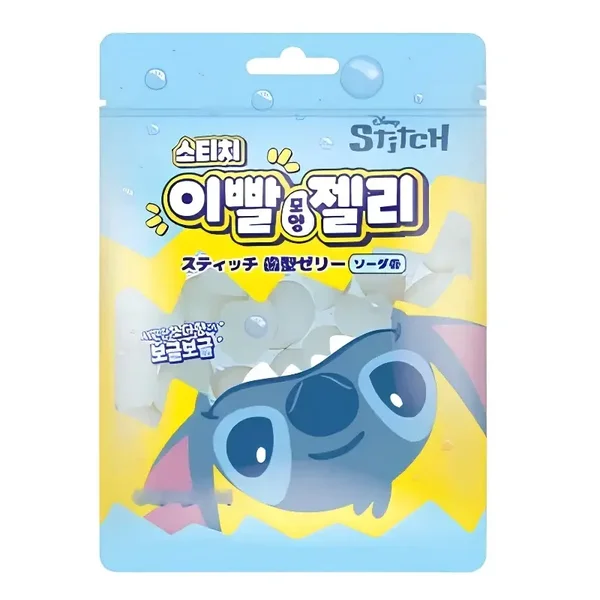 STITCH SODA TOOTH SHAPED JELLY GUMMY DISNEY