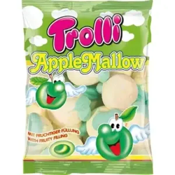 TROLLI APPLE MALLOW FRUITY FILLING