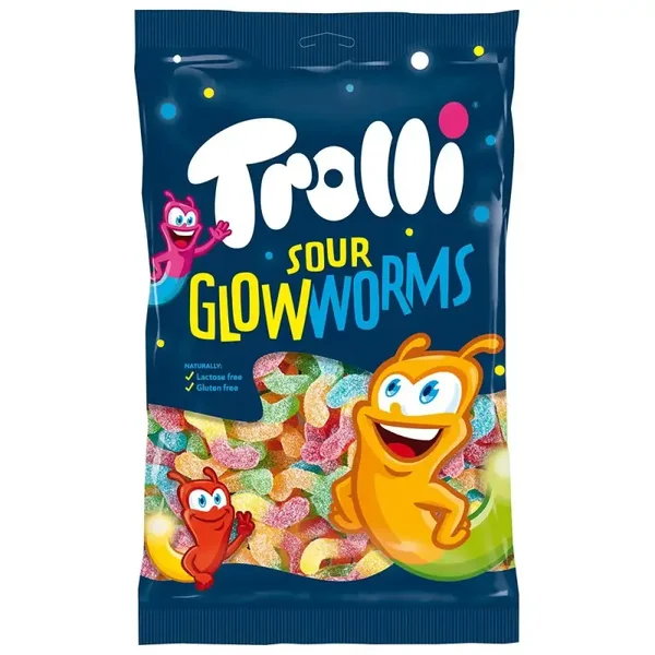 TROLLI SOUR GLOW WORMS
