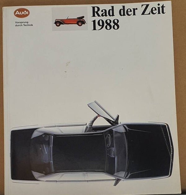 Audi Rad der Zeit- Unternehmensdokumentation 1988