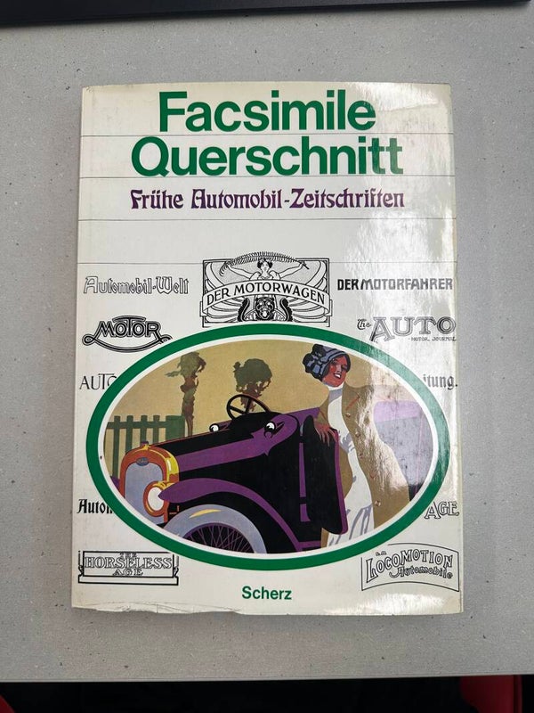 Facsimile Querschnitt (Frühe Automobil-Zeitschriften)